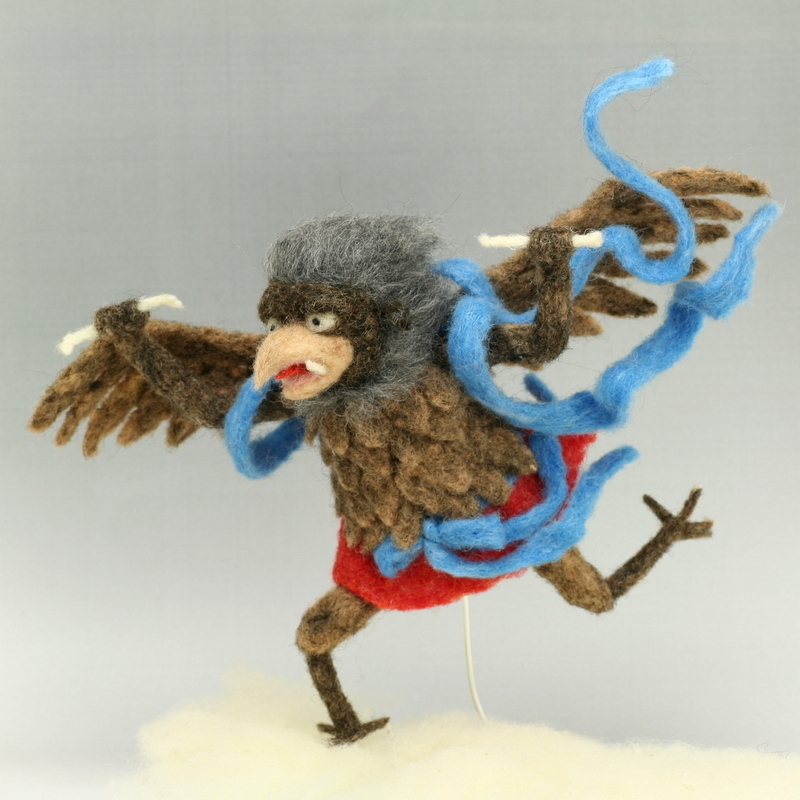 完成】羊毛百鬼夜行 5: 人間ピンクッション